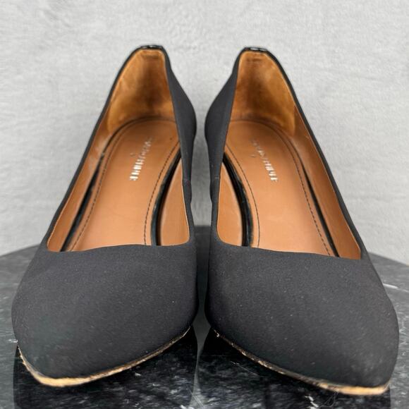 Donald J Pliner Treva Black Pump Platform Heels Vero Cuoio Women’s Size 9.5M US - Picture 2 of 9